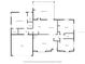 Layout of home indicating the arrangement of primary bedroom, kitchen, living room, dining area, garage and porch at 3831 Se 48Th St, Ocala, FL 34480