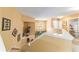 Upstairs hallway area featuring decor and a bathroom at 4094 Sw 51St Ct, Ocala, FL 34474