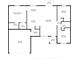 Detailed floor plan illustrating layout of the house, including bedrooms, baths, and living spaces at 4501 Sw 159Th Street Rd, Ocala, FL 34473