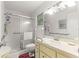 Accessible bathroom featuring walk in shower and comfort height toilet and vanity at 8850 Sw 97Th St # C, Ocala, FL 34481