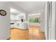 Bright, updated kitchen with wooden floors and a breakfast nook at 8850 Sw 97Th St # C, Ocala, FL 34481