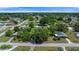 Overhead image of a neighborhood featuring tree-covered streets and a variety of attractive homes at 8973 Sw 104Th Pl, Ocala, FL 34481