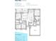 Heron floor plan featuring a gourmet kitchen, Gathering room, porch, and garage at 13138 Sw 78Th Cir, Ocala, FL 34473