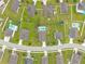 A neighborhood offers a mix of homes with private pools, surrounded by green lawns and mature landscaping at 2984 Ne 43Rd Rd, Ocala, FL 34470