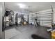 Workout gym and exercise equipment in the garage at 2984 Ne 43Rd Rd, Ocala, FL 34470