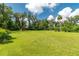 Lush green backyard with mature trees provides a serene and private outdoor space, perfect for relaxation and recreation at 3555 Sw 24Th Avenue Rd, Ocala, FL 34471