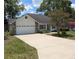 Charming single-story home with a two-car garage and a well-maintained front yard with mature landscaping at 3650 Se 55Th Ct, Ocala, FL 34480