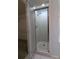 Bathroom with shower and glass door in neutral decor at 3650 Se 55Th Ct, Ocala, FL 34480