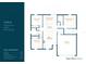 Andros floor plan featuring three bedrooms, two bathrooms, kitchen, Gathering room, and a two-car garage at 4270 Sw 128Th Pl, Ocala, FL 34473