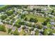 Community aerial view showcasing well-maintained lawns, mature trees, and a Gathering-friendly neighborhood atmosphere at 4602 Se 28Th St, Ocala, FL 34480