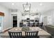 Stylish kitchen with a large center island, modern appliances, and an open layout at 710 Barwick St, Wildwood, FL 34785