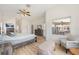 Spacious main bedroom with a view of the patio at 7220 Nw 83 Ter, Ocala, FL 34482