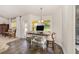 Bright breakfast nook with natural light, including seating for three people at 9562 Sw 45Th Ave, Ocala, FL 34476