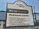 Signage for Pickleball Courts: Pickleball Rules and Regulations for On Top of the World Community at 9706 Sw 92Nd Place Rd, Ocala, FL 34481