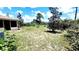 Large backyard with mature trees and landscaping ready for entertaining and relaxing at 16905 Sw 30Th Avenue Rd, Ocala, FL 34473