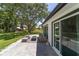 This home features a large backyard with a patio and firepit at 10600 Se 32Nd Ave, Ocala, FL 34480