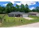 Charming single-story home featuring a well-maintained front yard and a convenient two-car garage at 13479 Sw 100Th Ln, Dunnellon, FL 34432