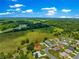 Aerial view of a neighborhood backing to green space at 13835 Se 85Th Cir, Summerfield, FL 34491