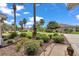 Beautiful front yard featuring vibrant flowers, well-maintained shrubs, and palm trees enhancing curb appeal at 1443 Sw 161St St, Ocala, FL 34473