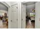 Inviting hallway showcasing entry to the living room and dining room at 1443 Sw 161St St, Ocala, FL 34473