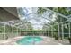 A beautiful screened-in pool awaits on this property to keep the bugs out and cool off on warm days at 5347 Pecan Rd, Ocala, FL 34472