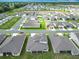 Aerial view shows a planned residential community with many single Gathering homes at 7067 Sw 60Th Ln, Ocala, FL 34474
