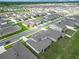 Aerial view of a planned residential community with similar single Gathering homes at 7067 Sw 60Th Ln, Ocala, FL 34474