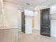 Bright bathroom with a walk-in glass shower and a view into the water closet at 7067 Sw 60Th Ln, Ocala, FL 34474