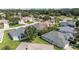 Scenic aerial view of the residential neighborhood featuring well-manicured lawns and mature trees at 7243 Se 172Nd Legacy Ln, The Villages, FL 32162