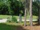 Scenic view of a Par 5 tee box, including the marker and surrounding lush greenery at 80 Hickory Course Loop, Ocala, FL 34472