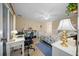 Bright bedroom with a dedicated desk space, perfect for work or study at 8461 Sw 109Th St, Ocala, FL 34481
