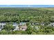 Breathtaking aerial view of the property with riverfront access and lush tree coverage at 8775 Sw 192 Ct, Dunnellon, FL 34432