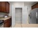 Walk-in pantry with shelving at 9948 Sw 69Th Ln, Ocala, FL 34481