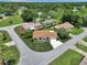 Aerial view of a charming home nestled on a cul-de-sac and surrounded by mature trees at 10819 Sw 84Th Ter, Ocala, FL 34481