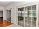 Dining area featuring sliding glass doors with views of the exterior at 10819 Sw 84Th Ter, Ocala, FL 34481