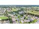 Aerial view of a vibrant community showcasing manicured lawns, tree-lined streets, and community amenities at 16023 Sw 14Th Avenue Rd, Ocala, FL 34473
