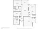 Detailed floor plan illustrating the layout of the house with room dimensions at 16023 Sw 14Th Avenue Rd, Ocala, FL 34473