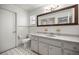 Bathroom featuring a large vanity and tiled floors at 19620 Fox Trl, Dunnellon, FL 34432
