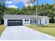 Charming single-story home featuring a well-maintained lawn and a spacious two-car garage at 21111 Sw Honeysuckle St, Dunnellon, FL 34431