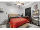 Cozy bedroom with carpet flooring and simple decor at 2418 Se 22Nd Pl, Ocala, FL 34471