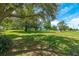Expansive back yard showing mature trees and providing ample space for activities at 6773 Se 87Th St, Ocala, FL 34472