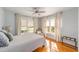 Bedroom with hardwood floors and large windows at 114 Ne 11Th Ave, Ocala, FL 34470