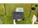 Overhead shot of property with a pool and a large fenced in yard at 1829 Nw 85Th Loop, Ocala, FL 34475