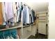 Walk-in closet with shelving and hanging storage space at 1829 Nw 85Th Loop, Ocala, FL 34475
