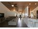 Open living space with vaulted wood ceilings and comfortable seating at 1829 Nw 85Th Loop, Ocala, FL 34475
