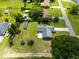Aerial view of home showcasing the roof and yard at 205 Ne 53Rd St, Ocala, FL 34479