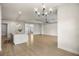 Open floor plan features a modern island kitchen and living area at 2792 Se 29Th St, Ocala, FL 34471
