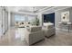 Comfortable living room with a cozy seating arrangement and a modern design at 3440 Sw 66Th St, Ocala, FL 34476