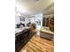 Open-concept living space with a dining area and a view of the kitchen at 37 Oak Loop, Ocala, FL 34472