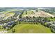 Wide aerial view of the community highlighting consistent homes, green spaces, and community planning at 4970 Nw 35Th Lane Rd, Ocala, FL 34482